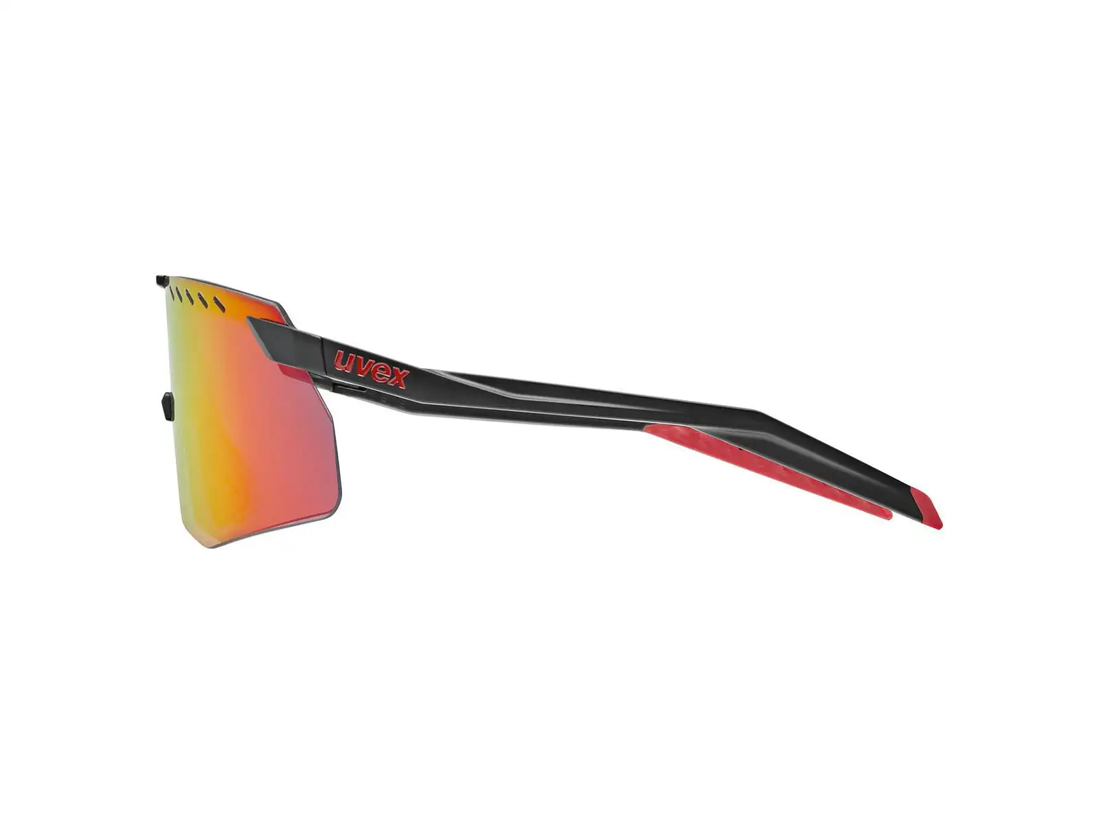 Uvex Pace Stage S sluneční brýle Black Matt/Mirror Red