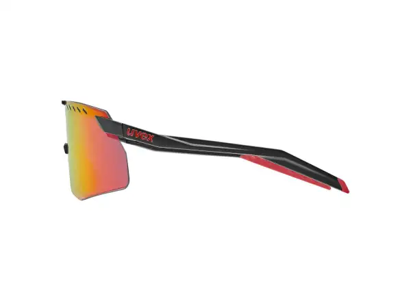 Uvex Pace Stage S sluneční brýle Black Matt/Mirror Red