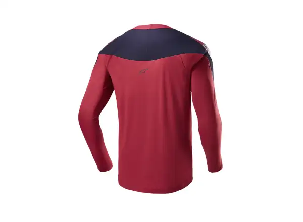 Alpinestars A-Supra Race pánský dres dlouhý rukáv Burgundy