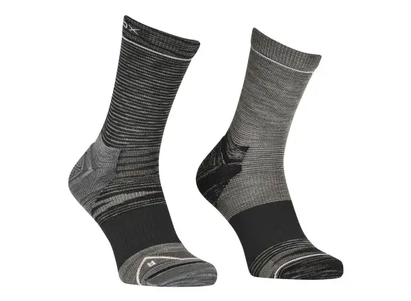 Ortovox Alpine Mid pánské ponožky Black Raven