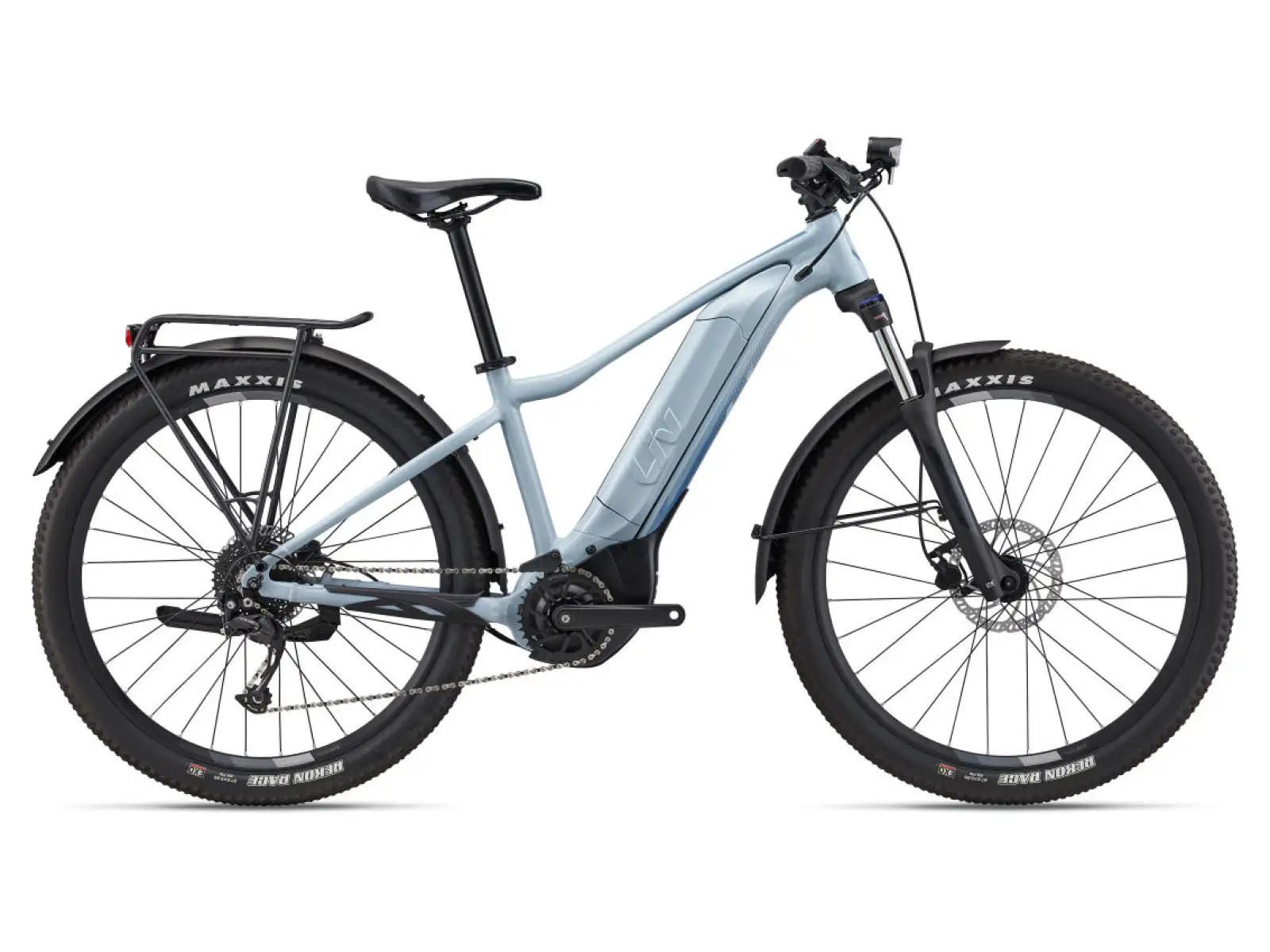 Liv Tempt E+ EX dámské horské elektrokolo Dusty Blue