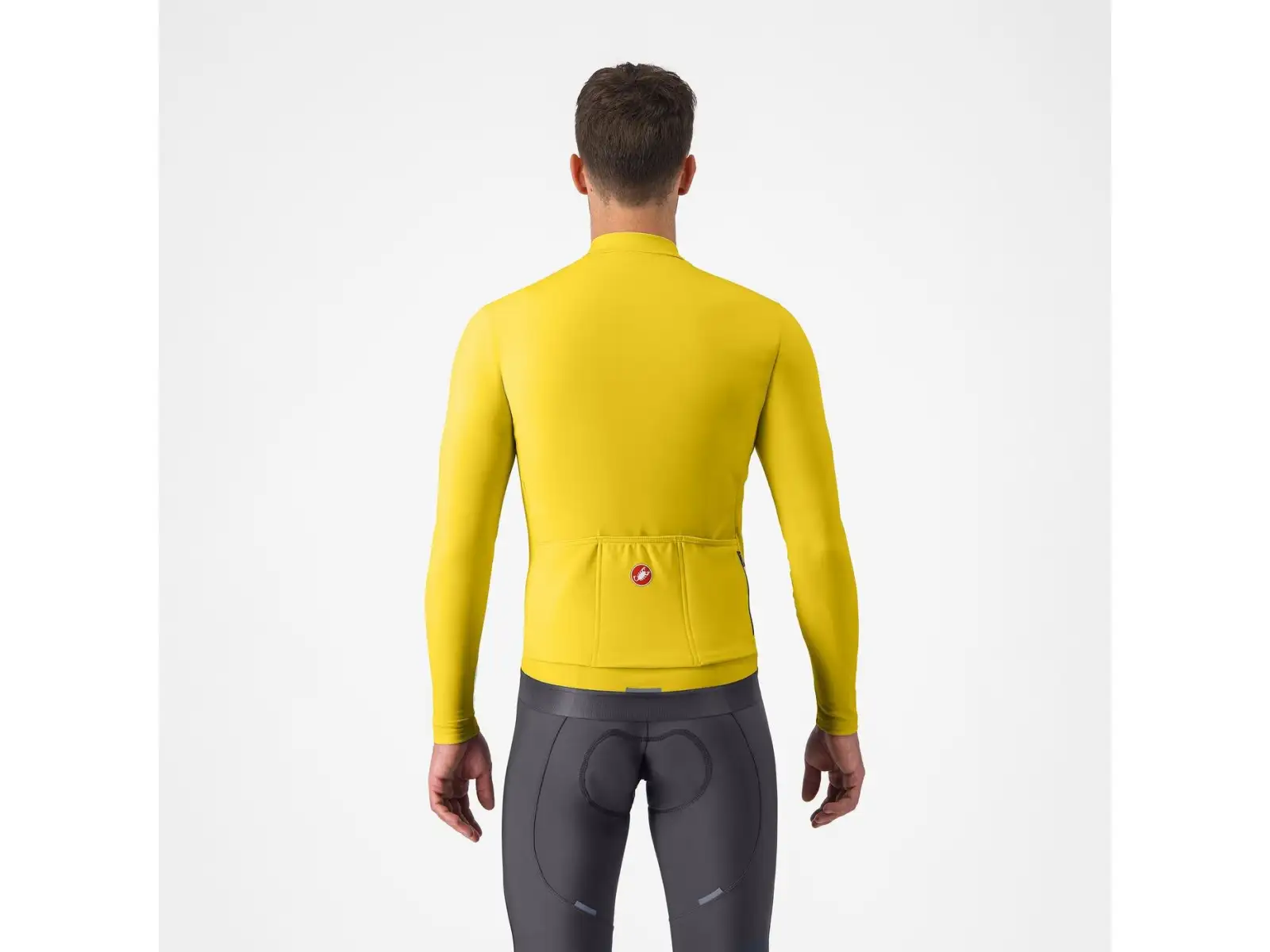Castelli Espresso Thermal Jersey pánský dres Mango Mojito/Dark Gray