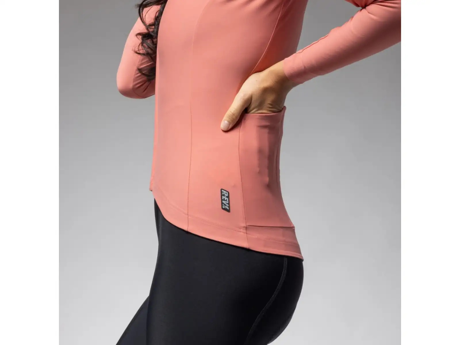 Alé R-EV1 Warm Race 2.0 dámský zateplený dres dlouhý rukáv Baroque Rose