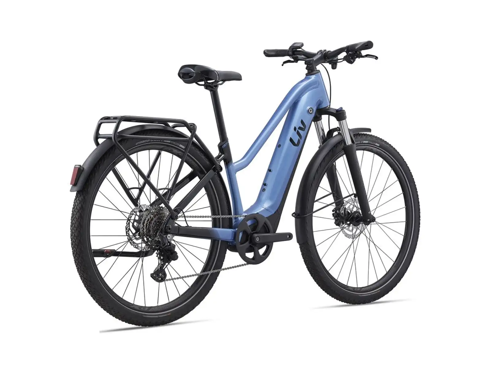 Liv Amiti E+1 trekingové elektrokolo estoril blue
