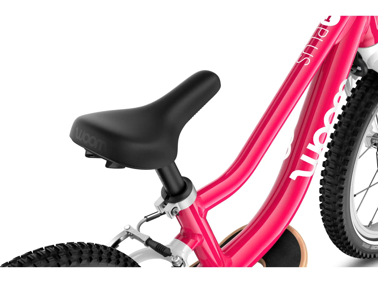 Woom GO 1 Plus Hot Pink 14 dětské odrážedlo