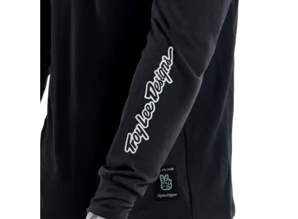 Troy Lee Designs Skyline Ride Tee pánský dres dlouhý rukáv Signature Black