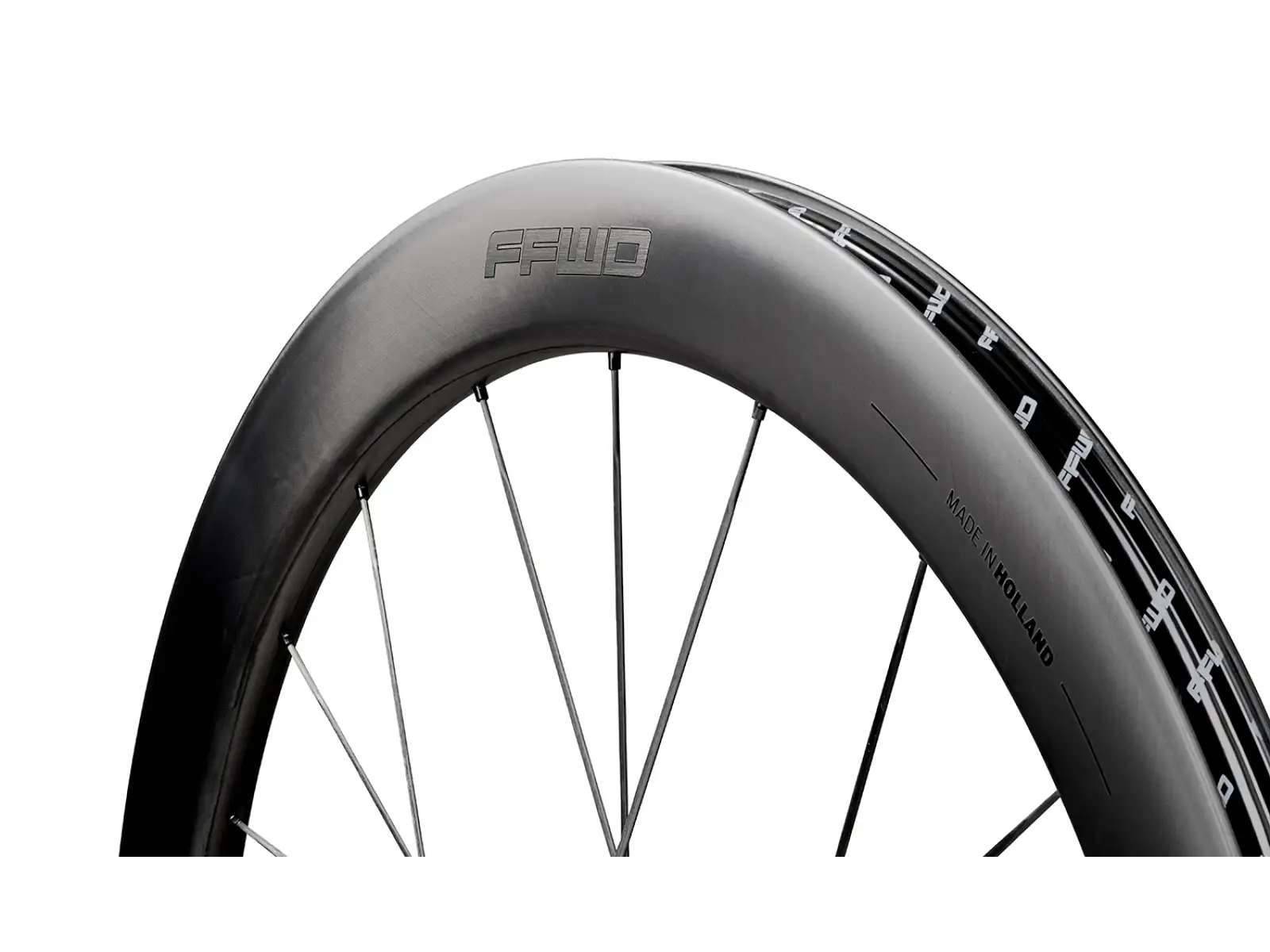 FFWD RAW CS 55 silniční vypletená kola Matt Black