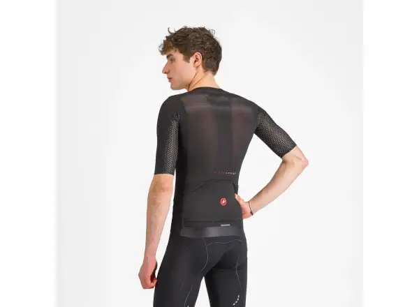 Castelli Aero Race 8S pánský dres krátký rukáv Black