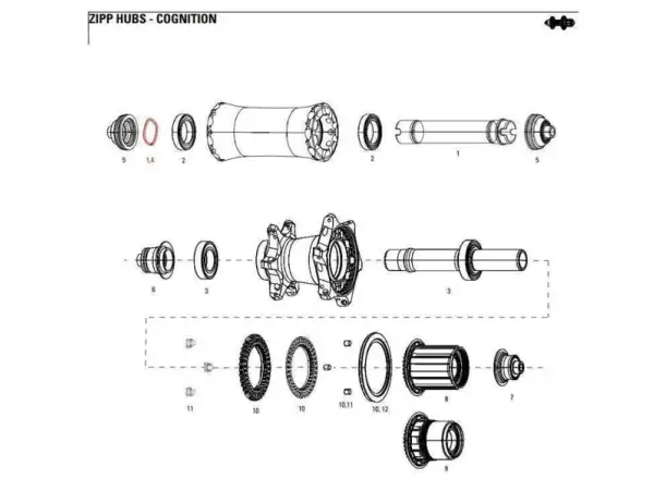 Zipp axle wave spring cognition NSW