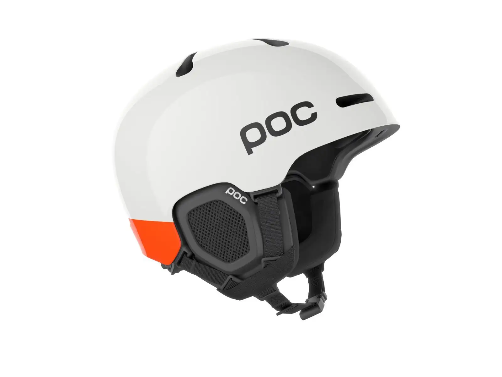POC Fornix MIPS lyžařská přilba Hydrogen White/Fluorescent Orange