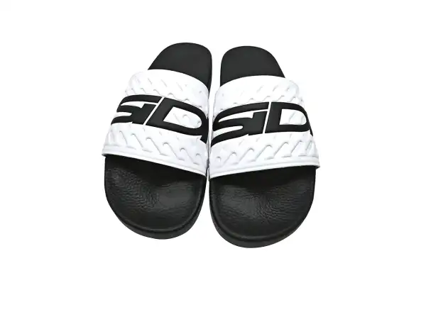 Sidi Pool Slide pánské pantofle Black/White