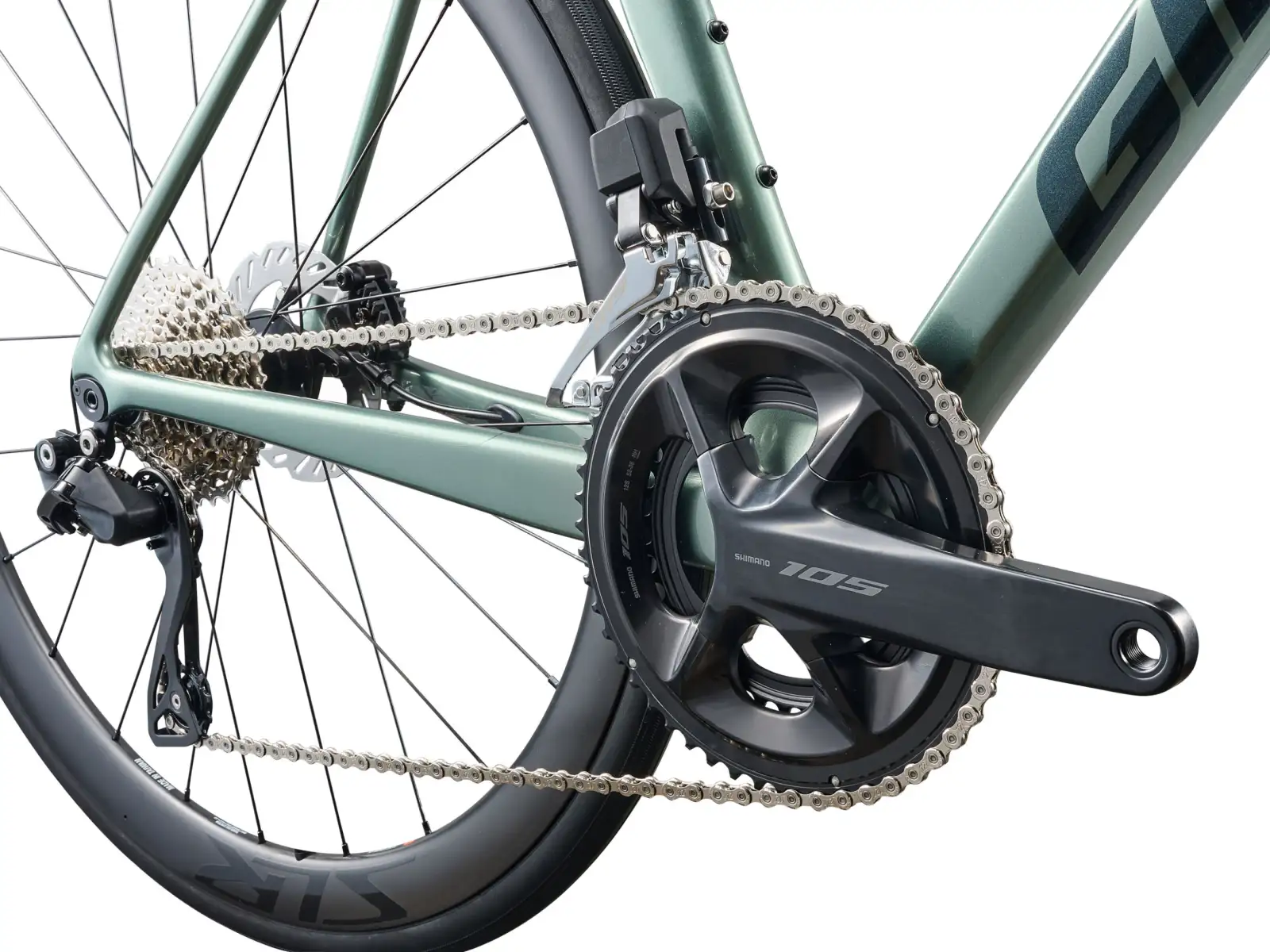 Giant TCR Advanced 0 Pro Compact silniční kolo Alpine Green