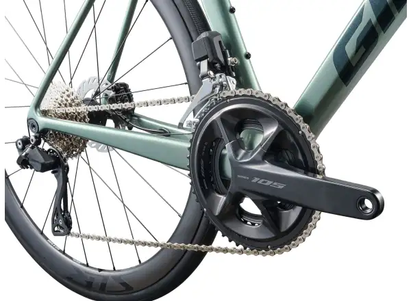 Giant TCR Advanced 0 Pro Compact silniční kolo Alpine Green