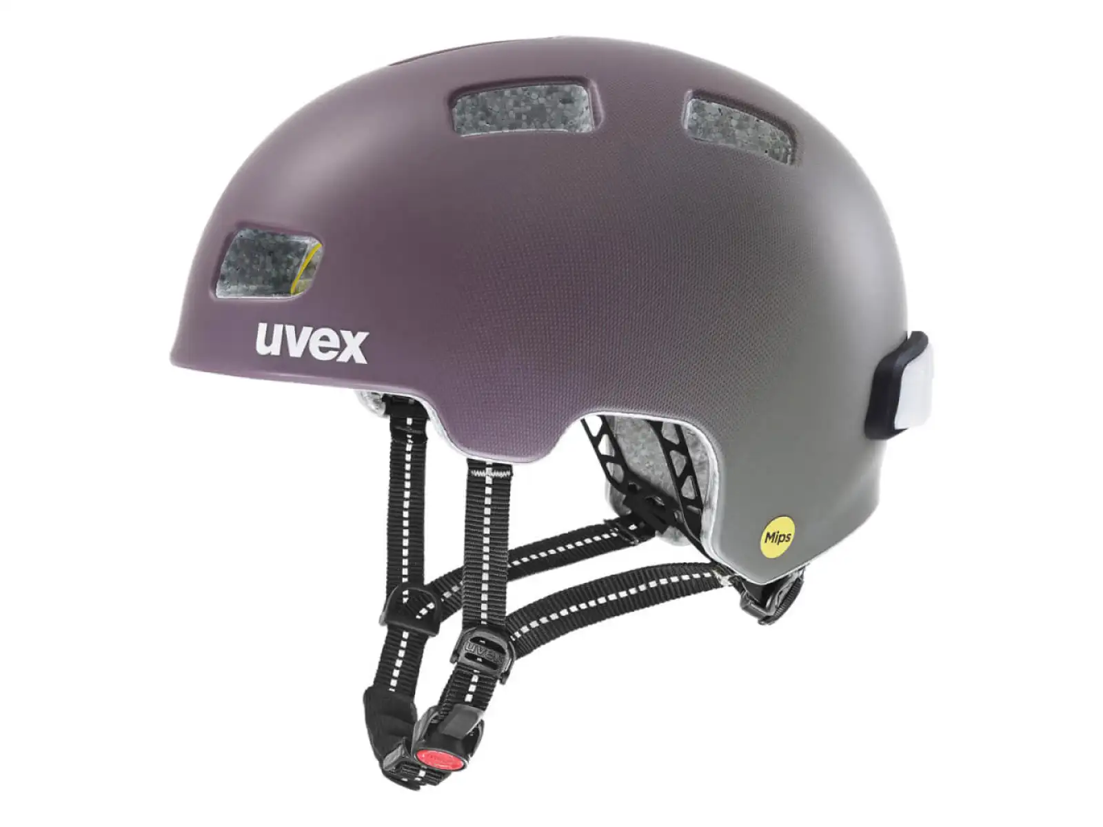 Uvex City 4 Mips přilba Plum Mat