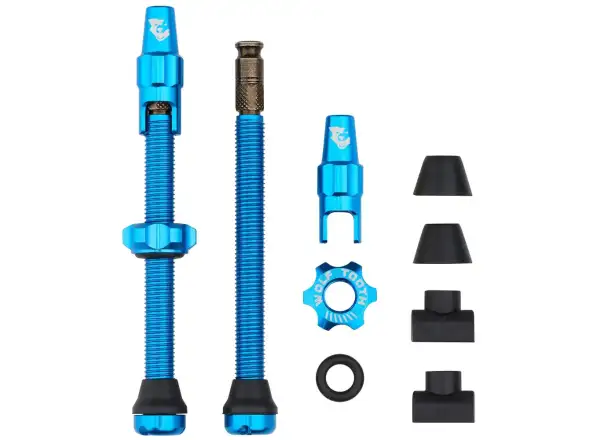 Wolf Tooth bezdušové ventilky Click Valve kit 60mm modrá