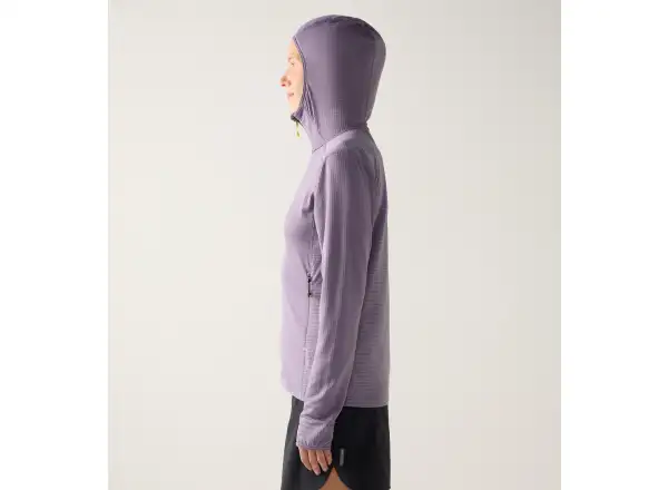 Haglöfs L.I.M Mid Multi Hood dámská mikina s kapucí Purple Fog