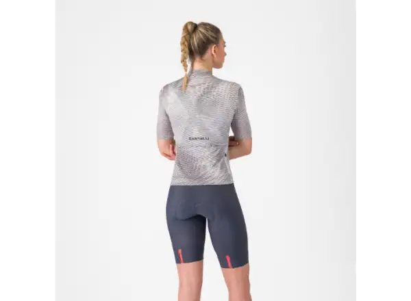 Castelli Prima 2 DT dámské kraťasy s laclem Twilight Blue/Hibiscus