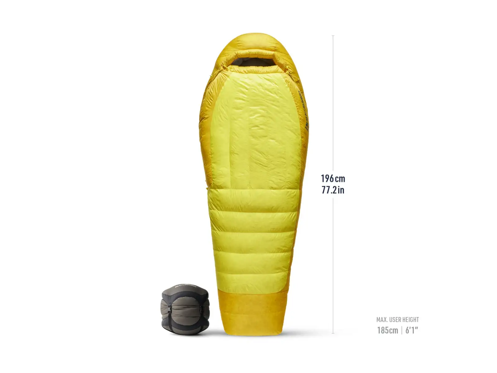 Sea To Summit Alpine Down Regular spací pytel -29C Blazing Yellow