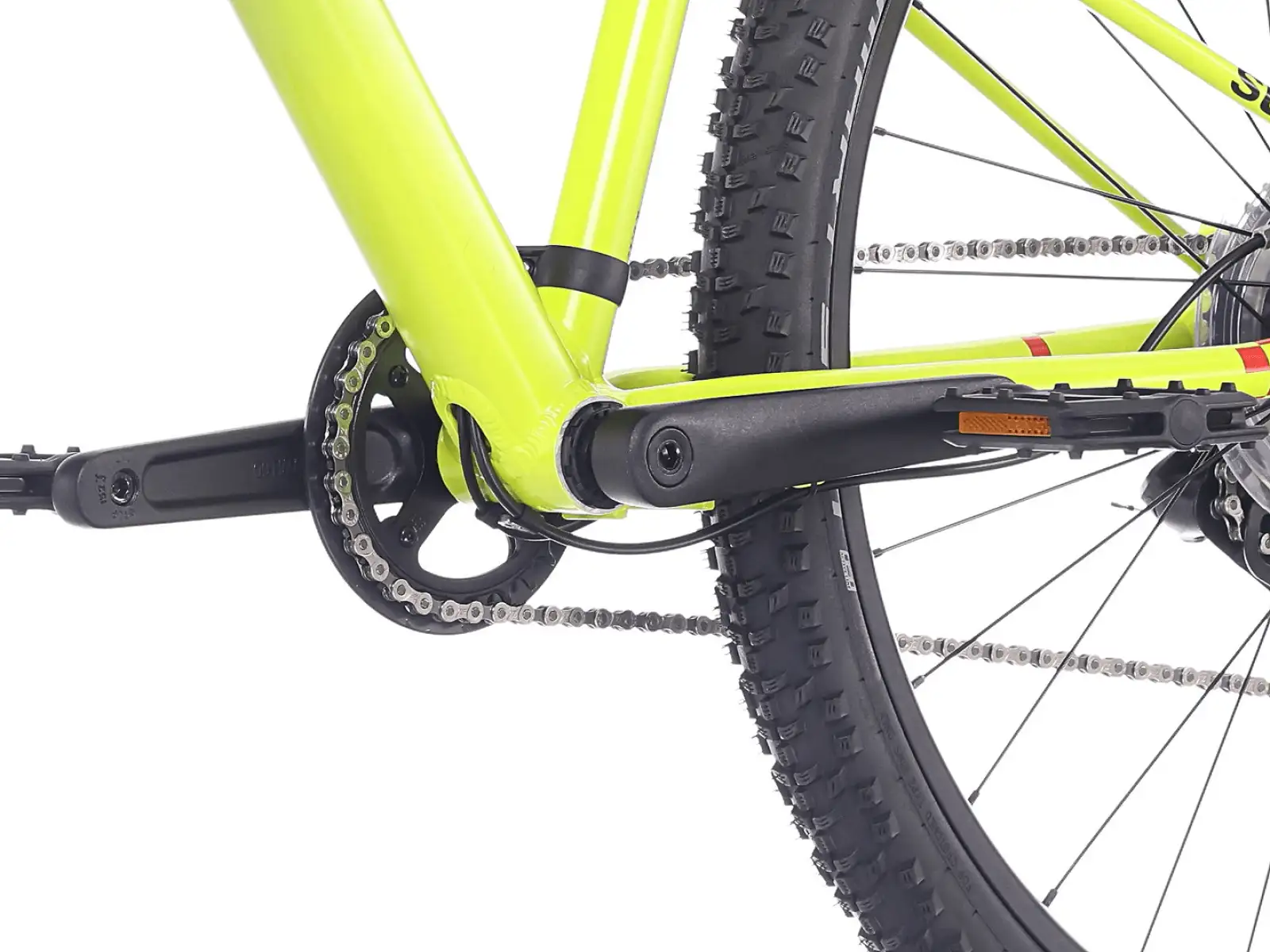 Superior RACER 27 dětské kolo Matte Radioactive Yellow