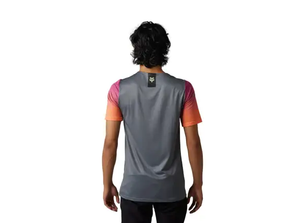 Fox Flexair Arcadia pánský dres krátký rukáv Pewter