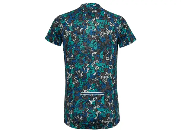 Silvini Scrivia dětský dres krátký rukáv Blue/Yellow