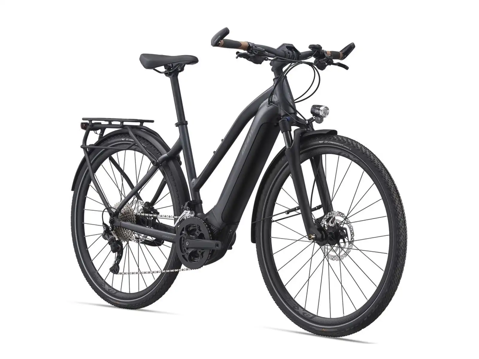 Giant Explore E+1 STA trekingové elektrokolo gunmetal black