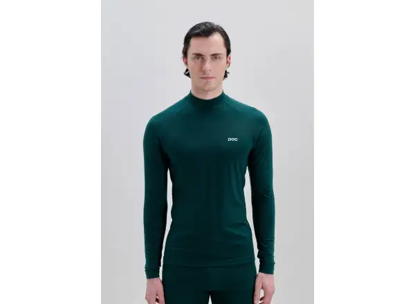POC Layer Merino pánské spodní triko dlouhý rukáv Pargasite Green