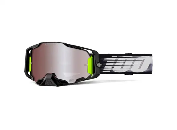 100% Armega Hiper Lightspeed MTB brýle Mirror Silver Lens