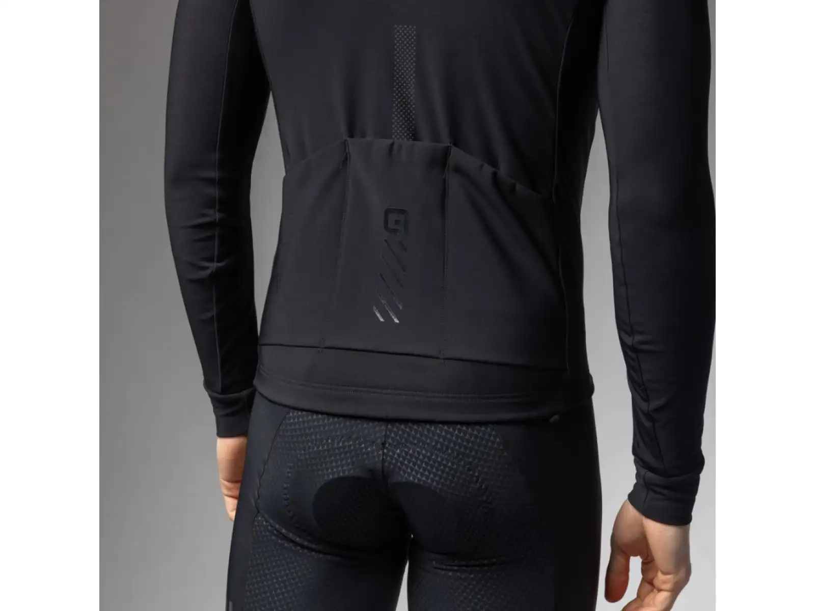 Alé Pragma Fondo 3.0 pánský zateplený dres dlouhý rukáv Black