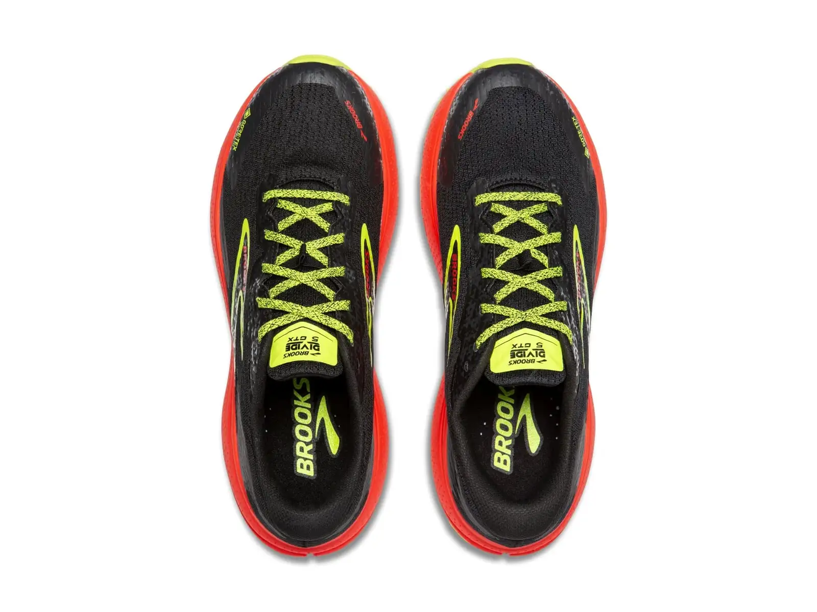Brooks Divide 5 GTX pánské běžecké boty červená