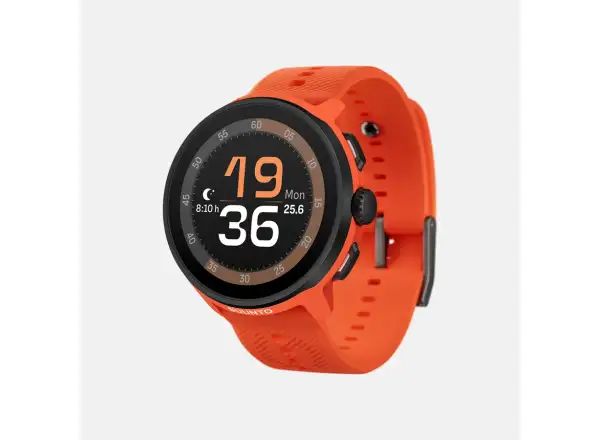 Suunto Run chytré hodinky silikonový pásek Coral Orange