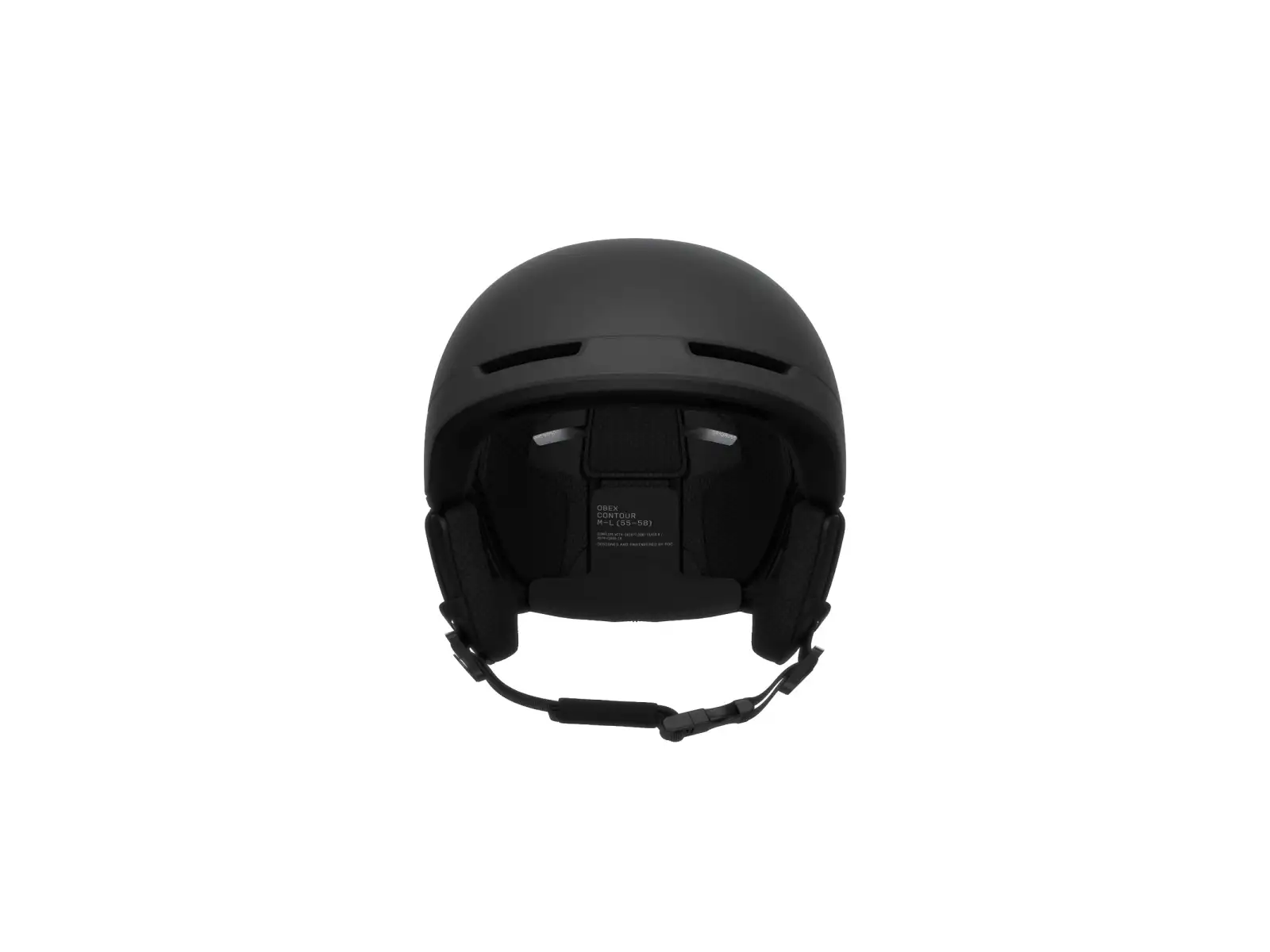 POC Obex Contour Communication lyžařská přilba Sylvanite Grey Matt/Uranium Black Matt