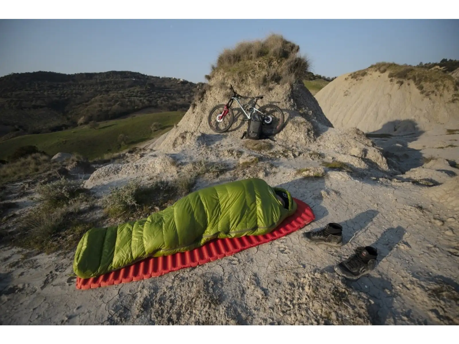 Pinguin Lava 350 spací pytel 185 cm modrá