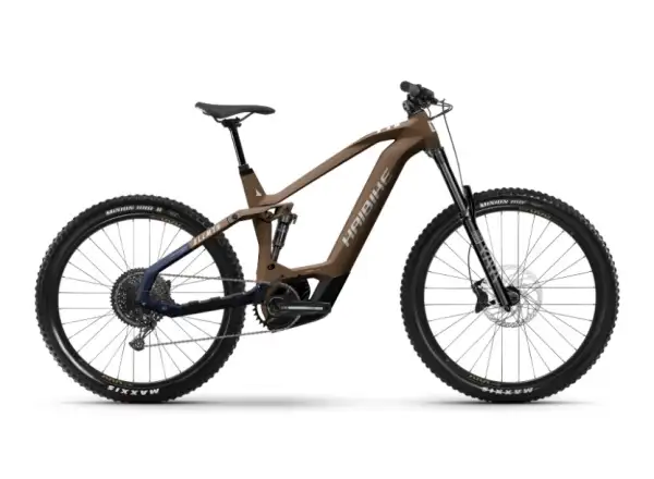 Haibike AllMtn CF 8 celoodpružené elektrokolo Choco/Midnight