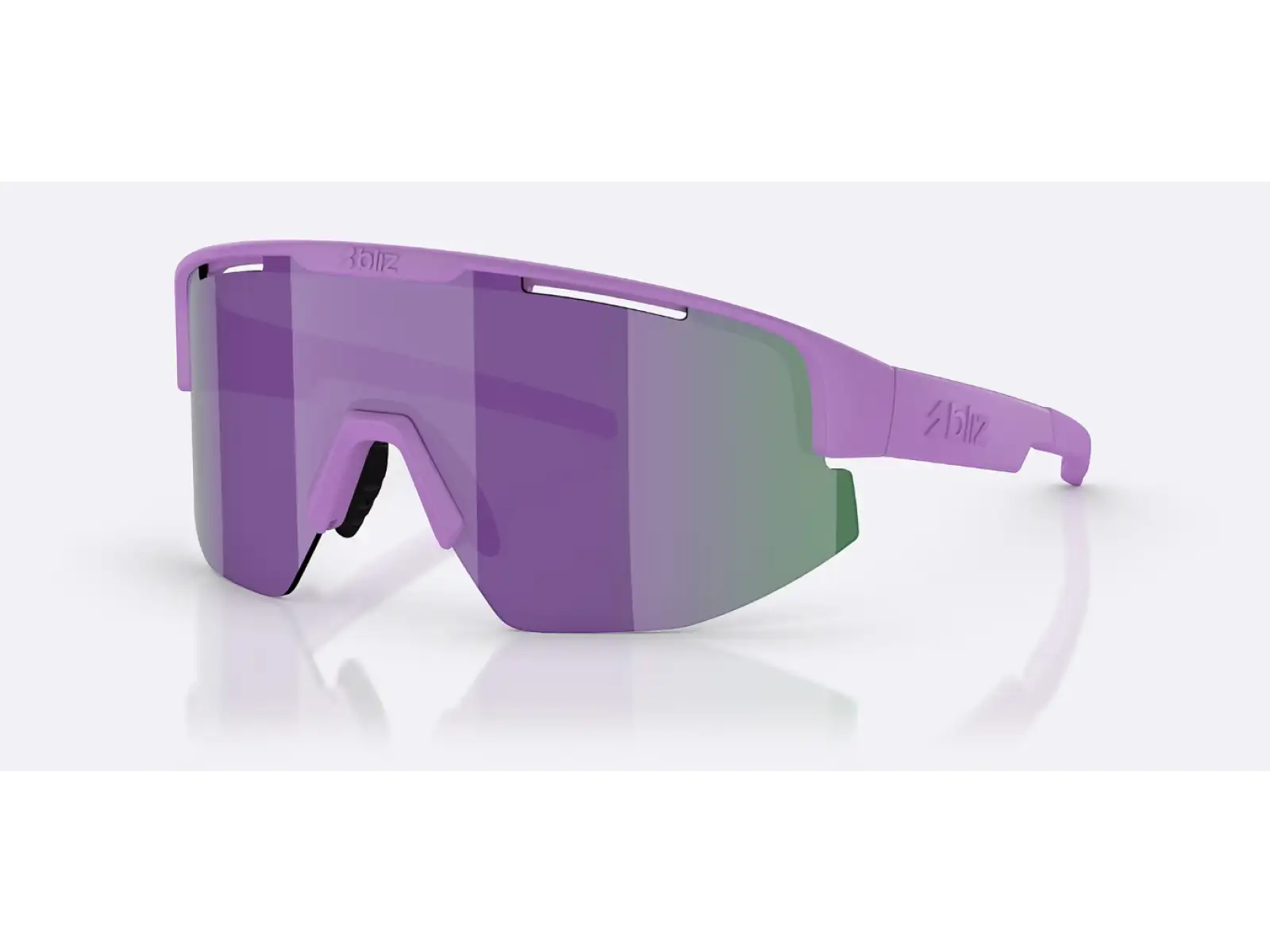 Bliz Matrix sluneční brýle Matte Purple/Grey Purple Multi