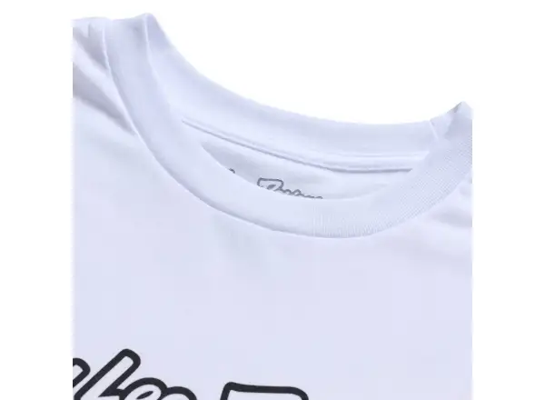 Troy Lee Designs Signature pánské triko krátký rukáv White/Black