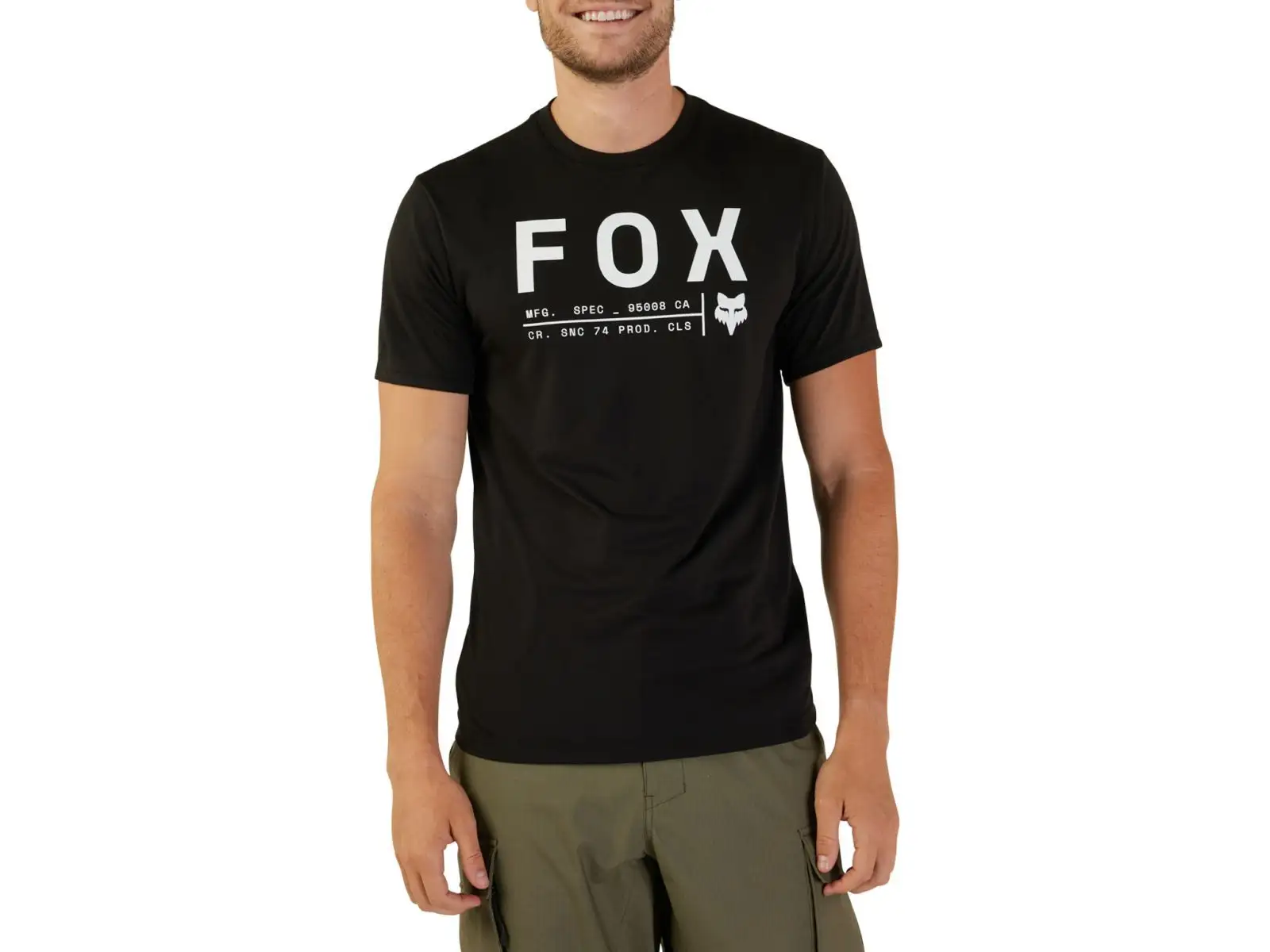 Fox Non Stop Tech pánské triko krátký rukáv Black