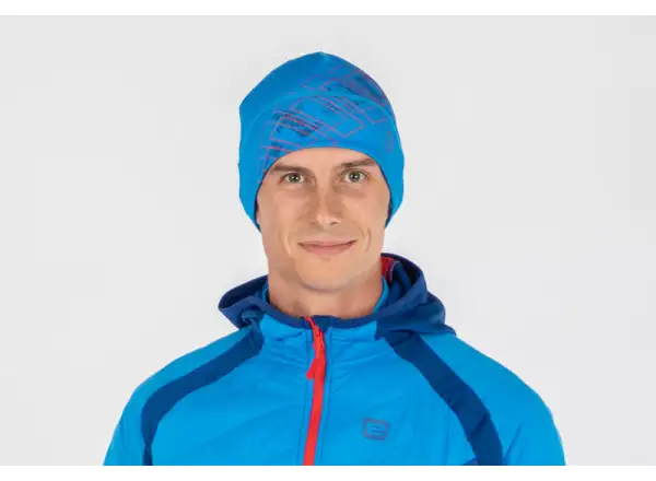 Etape Fizz čepice modrá/červená