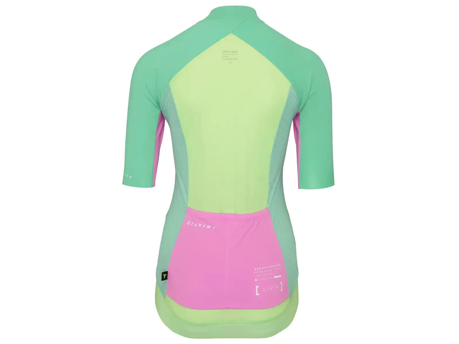 Silvini Stelvia dámský dres krátký rukáv Ocean/Blush