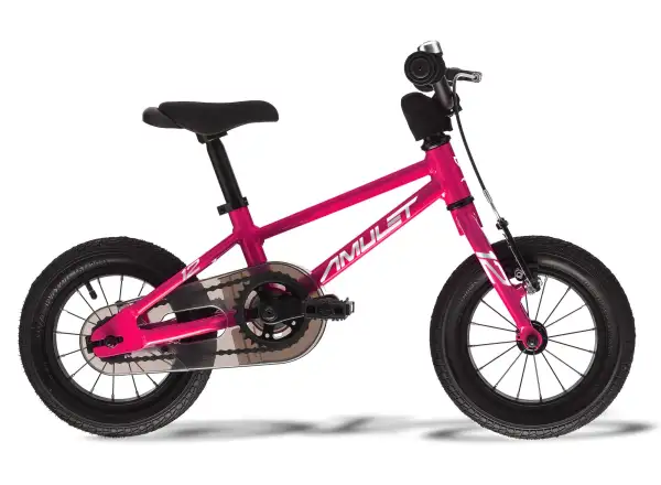 AMULET 12 Tomcat dětské kolo raspberry pearl/silver