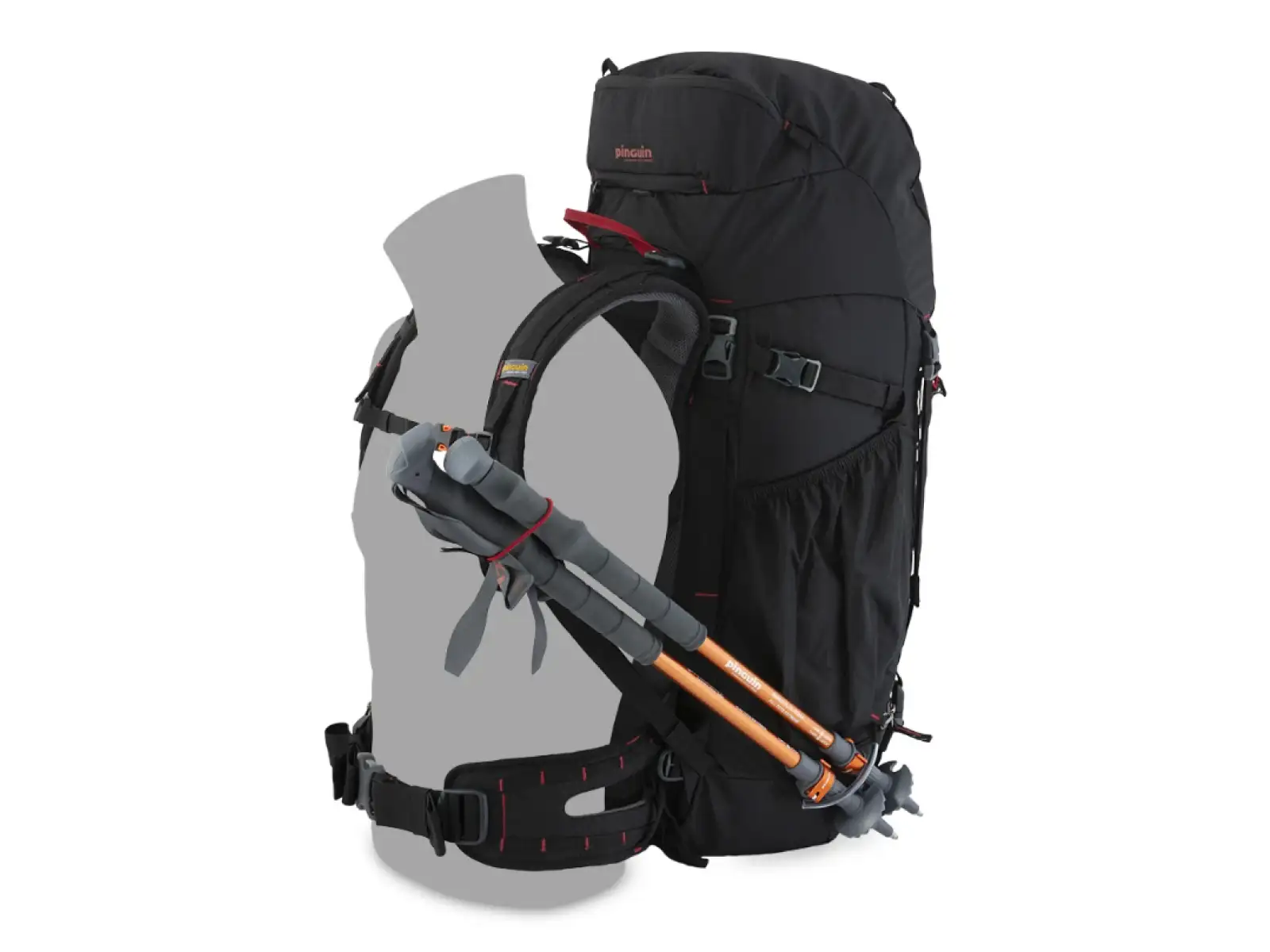 Pinguin Walker 50 batoh 50l Black
