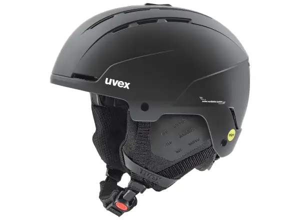 Uvex Stance MIPS lyžařská helma black/brown matt