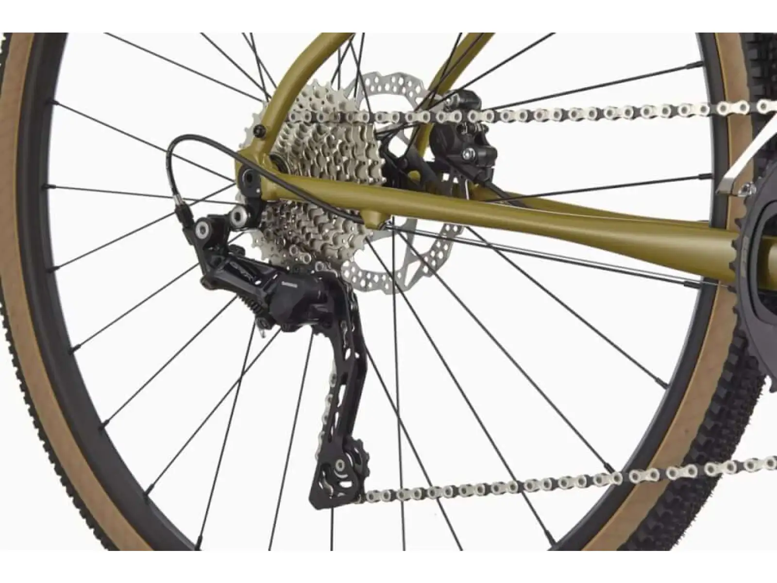 Cannondale Topstone 2 gravel kolo Olive Green
