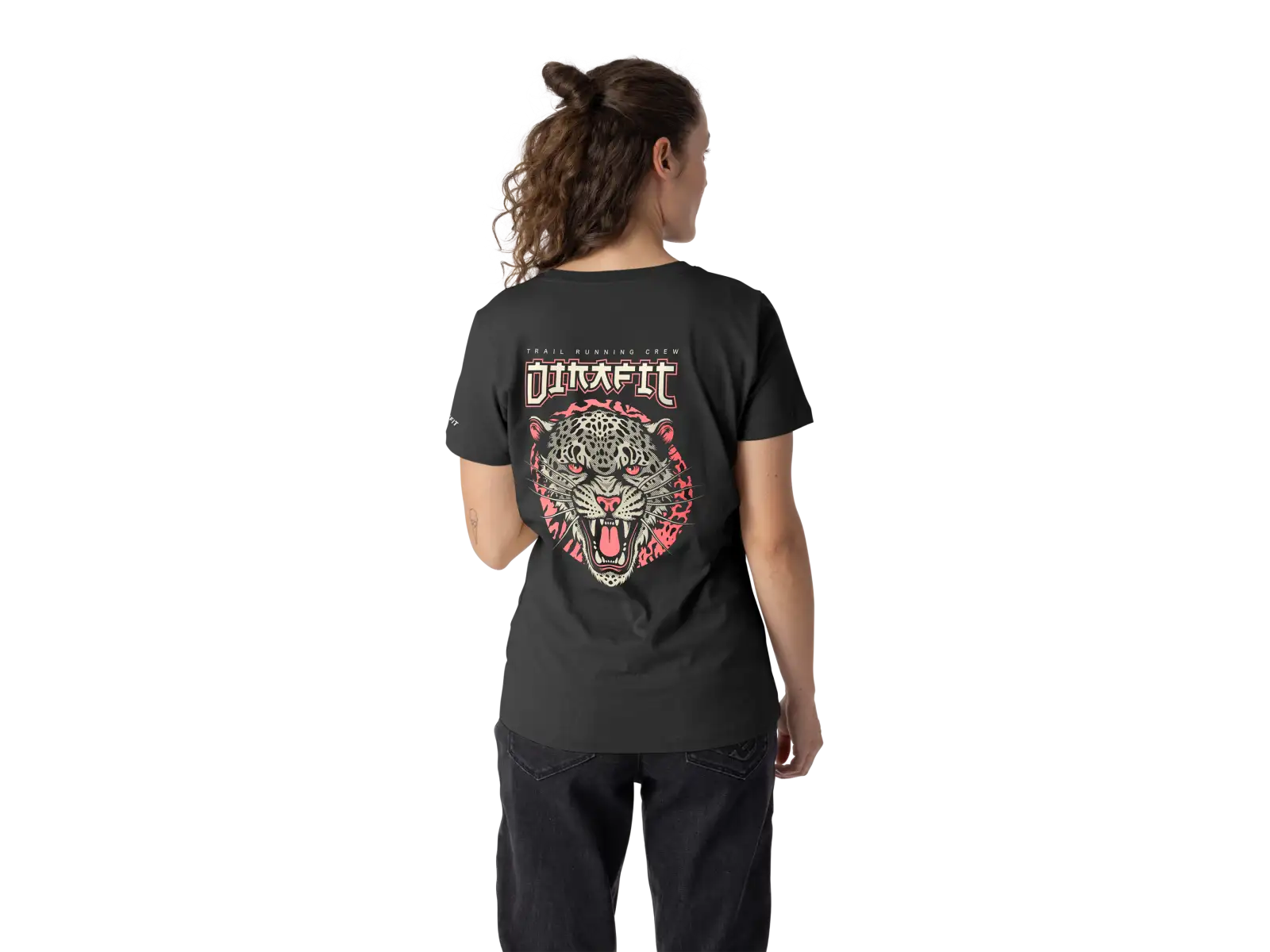 Dynafit 24/7 Graphic dámské triko krátký rukáv Black Out/Trail Crew