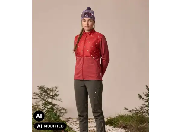 Maloja SeliaM dámská bunda red poppy