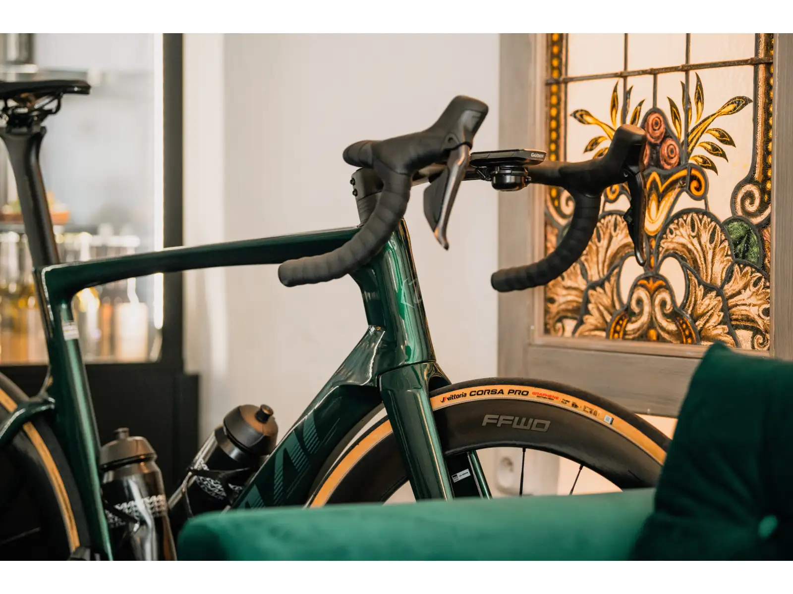 Isaac Meson Ultegra Di2 silniční kolo Jade Green