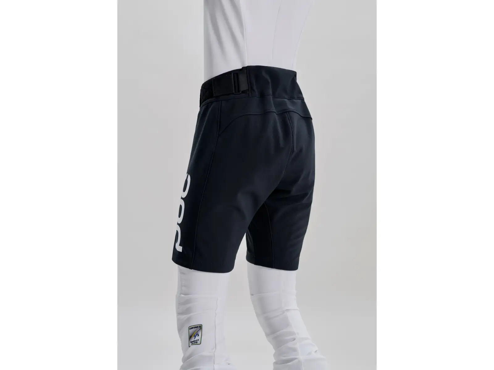 POC Race Shorts Jr dětské zateplené šortky Uranium Black