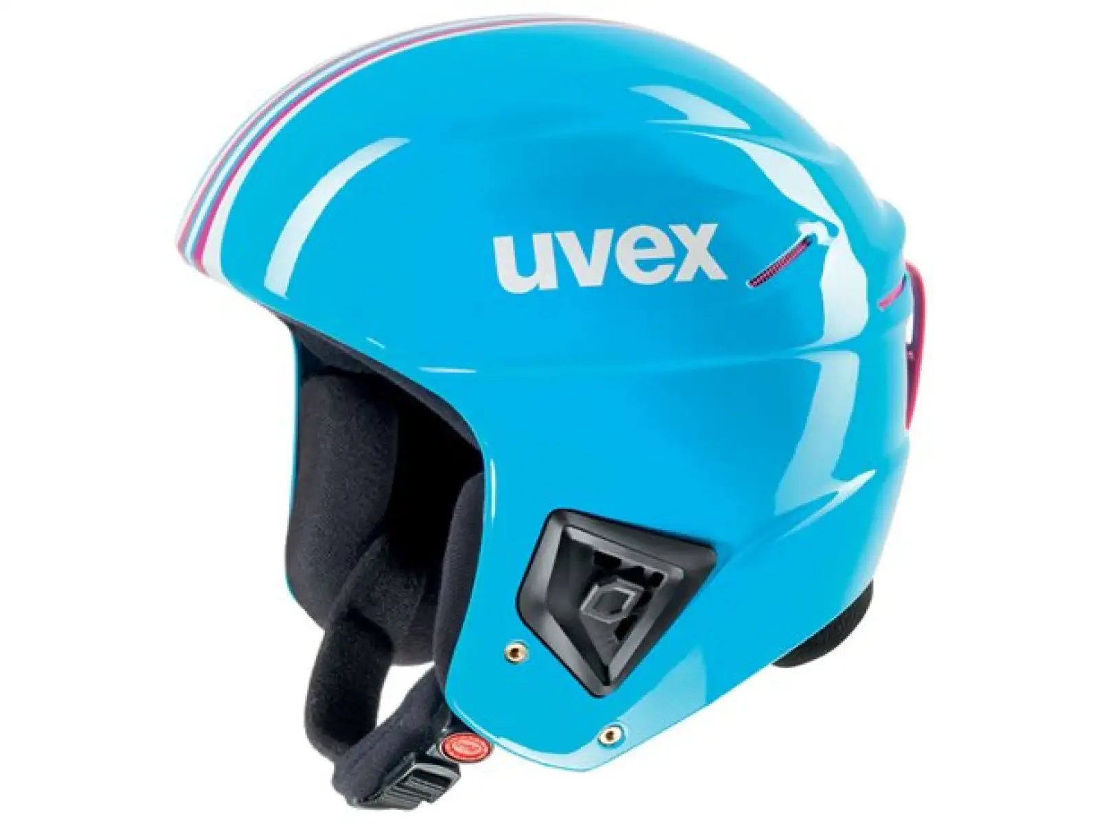 Uvex Race S566172400 lyžařská helma uni cyan-pink