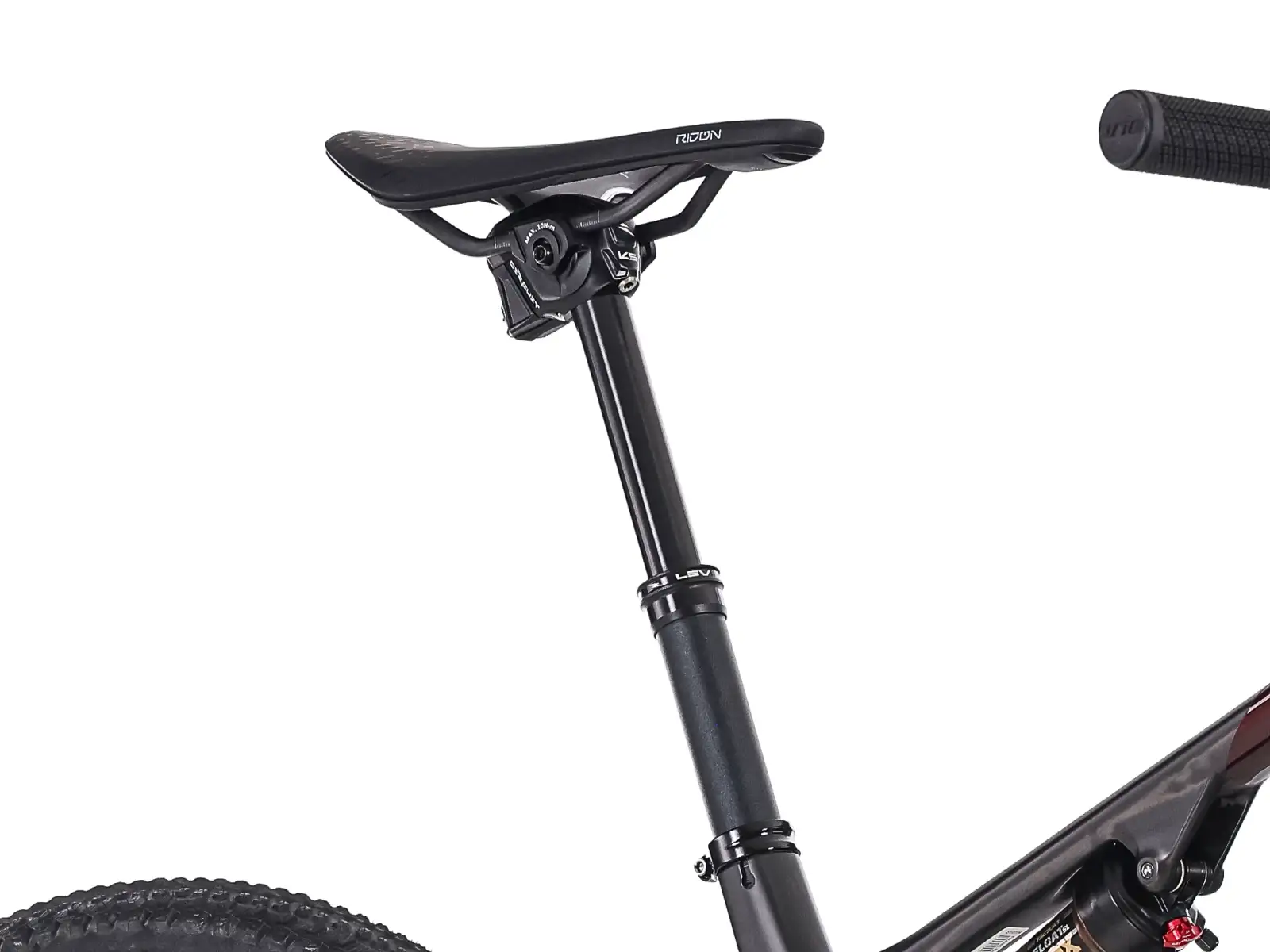 Superior XF 9.9 Team celoodpružené kolo Red Carbon/ Matte Carbon