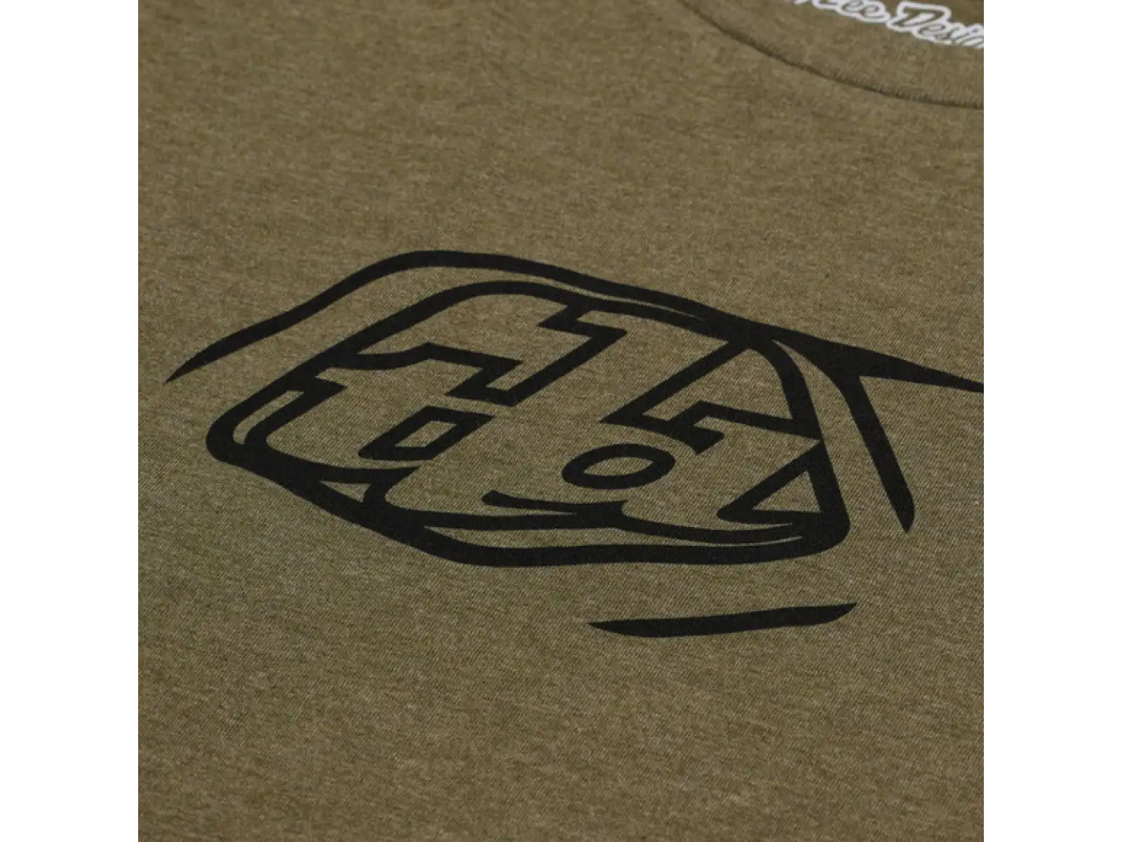 Troy Lee Designs Badge triko krátký rukáv Olive Heather